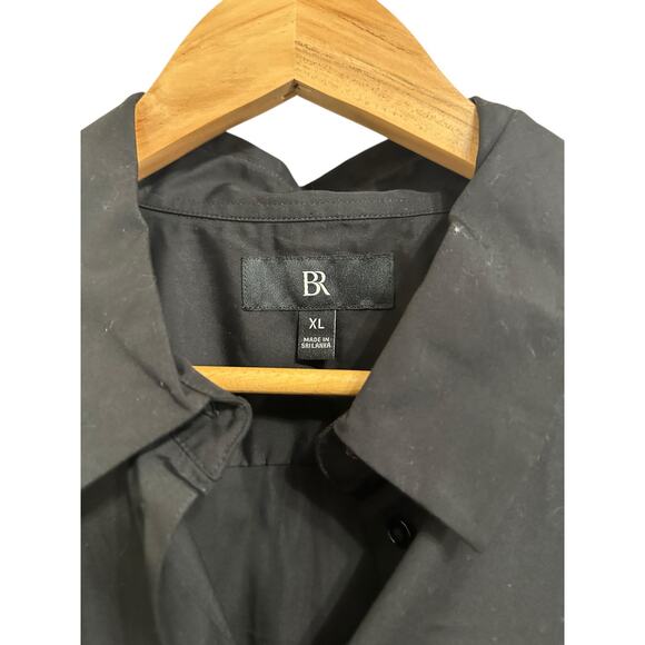 J. Crew women's black The Oversized Shirt‎ long sleeve size XL - Picture 2 of 6